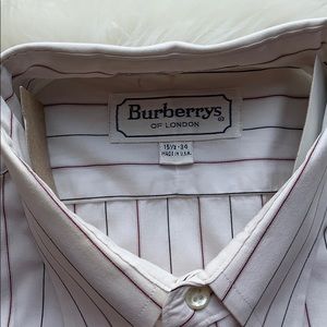 Burberry's BURBERRY LONDON Men's M size unknown white type Vintage Second Hand